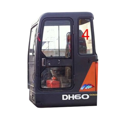 El reemplazo de Rear Windshield Glass del excavador de DAEWOO DH55 moderó