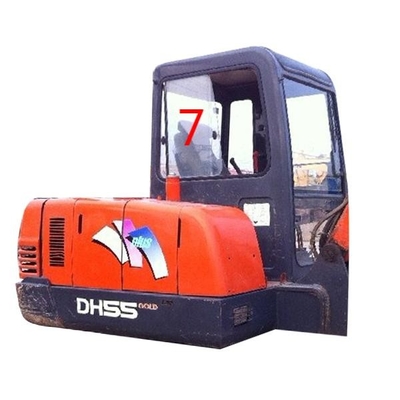 Posición NO.7 del lado derecho de Komatsu Cab Glass del excavador de DAEWOO DH55 del PUNTO