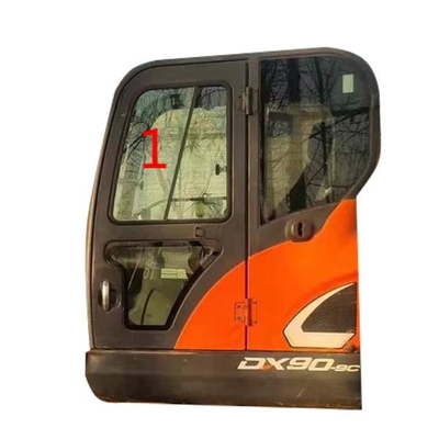 Parabrisas inclinado de la posición NO.1 del vidrio de Cabin Left Side del excavador de DX70 DX90-9C