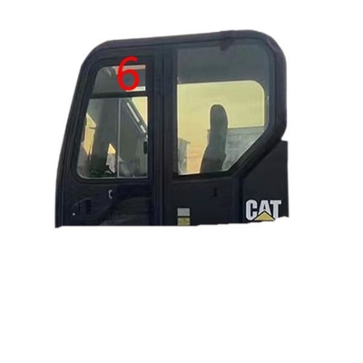 Posición superior NO.6 de la puerta izquierda de CATERPILLAR Mini Digger Glass Replacement Tempered Windshield