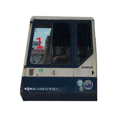 Excavador izquierdo de cristal Door Window Replacement de la fuerza del taxi de alto impacto de KOMATSU