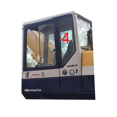 Posición lateral trasera No.4 de la puerta izquierda de los cavadores de Cab Glass For del excavador de KOMATSU
