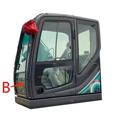 vidrio de Front Glass Replacement Green Tempered del excavador de 5m m para el parabrisas