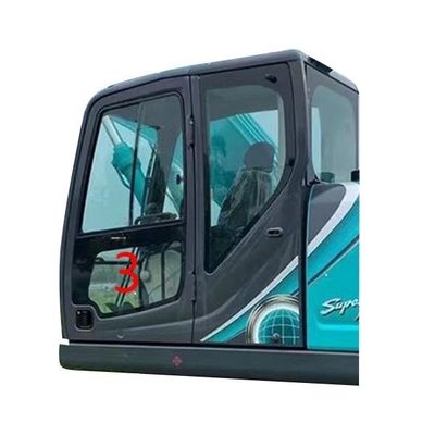 un parabrisas más bajo de la posición NO.3 de la puerta izquierda de Glass del excavador de 900m m KOBELCO