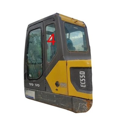 El vidrio de la ventana del parabrisas de EW55C VOLVO izquierda a puerta la posición posterior NO.4