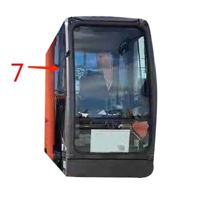 HITACHI moderó el vidrio del taxi para el excavador Glass Replacement del lado derecho de los cavadores