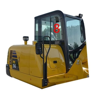 Posición lateral No.8 de Window Replacement Right del excavador de PC56-7 PC56 KOMATSU
