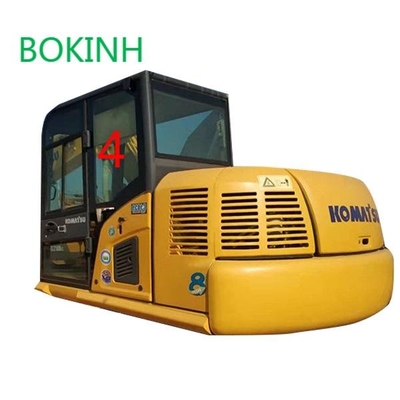 El taxi de cristal de PC60-8 PC70-8 KOMATSU detrás temperatura de la posición NO.4 del lado izquierdo resistente
