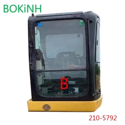 El taxi Front Down Positon B de Glass Replacement CATERPILLAR 210-5792 del excavador del OEM moderó el parabrisas