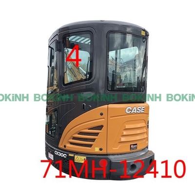 La posición NO.4 de la parte posterior de 71MH-12410 Hyundai Front Glass Window Left Door moderó el vidrio