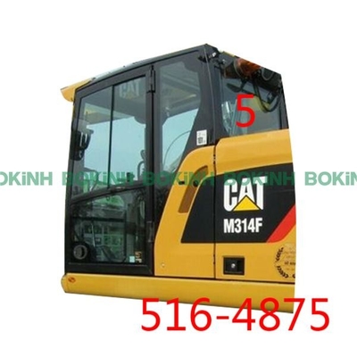 516-4875 la posición lateral trasera No.5 del vidrio del taxi de Caterpillar moderó el vidrio
