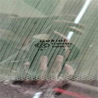 AT215124 HITACHI Excavator Cab Back Side Position NO.5 Tempered Glass