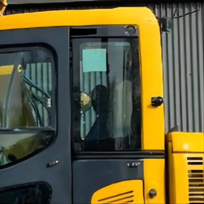 el excavador Cab Tempered Glass de 22B-54-28341 KOMATSU izquierda a puerta la posición posterior NO.4