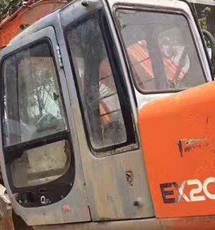 4457174 que el excavador Glass Cab Window de HITACHI la posición recta NO.2 del lado izquierdo moderaron el vidrio
