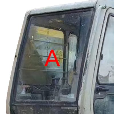 Reemplazo de cristal de Front Up KATO Glass Excavator Mini Digger