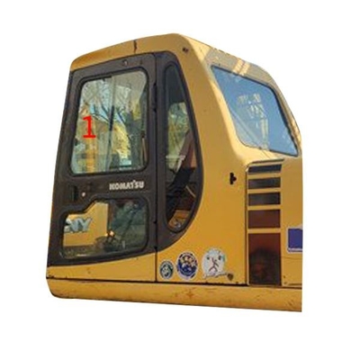 Posición de cristal NO.1 de la inclinación del lado izquierdo del taxi de KOMATSU del excavador