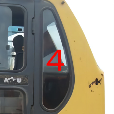El parabrisas del taxi moderó la posición lateral trasera izquierda de cristal No.4