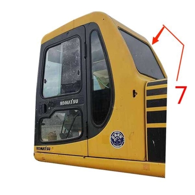 Excavador moderado Windshield de Mini Digger Glass Replacement Right Side