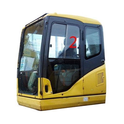 Posición lateral de doblez NO.2 recto de Cab Glass Left del excavador resistente de KOMATSU