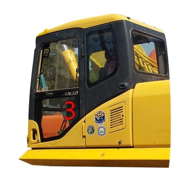 Una posición más baja NO.3 Digger Window Replacement de la puerta izquierda del vidrio del taxi del OEM KOMATSU