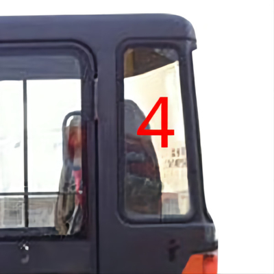 El reemplazo de Rear Windshield Glass del excavador de DAEWOO DH55 moderó