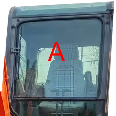 Parabrisas de Cab Glass Front Up Position A del excavador de DX60-9 DX60W