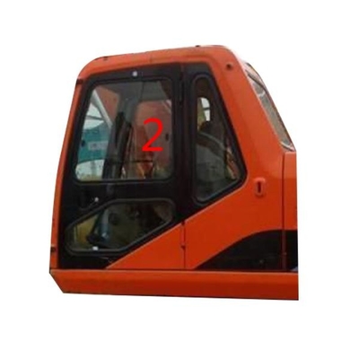 Posición lateral recta izquierda verde NO.2 del vidrio de DH215-9 DOOSAN