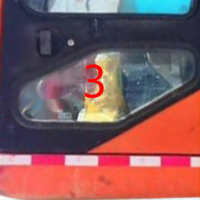 El excavador Windshield Left Door del vidrio 5m m de DX225LC-7 DX150LC-7 DOOSAN baja la posición NO.3