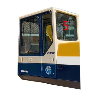 Reemplazo de cristal de doblez de Back Side Window del excavador del taxi resistente de KOMATSU