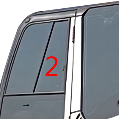 Excavador recto Glass Replacement de la puerta izquierda de la posición 4m m densamente