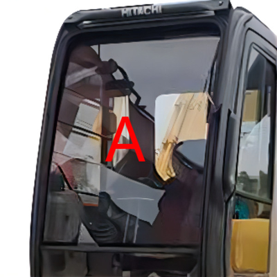 excavador Cab Glass Front Up Position A de HITACHI de la altura de 790m m