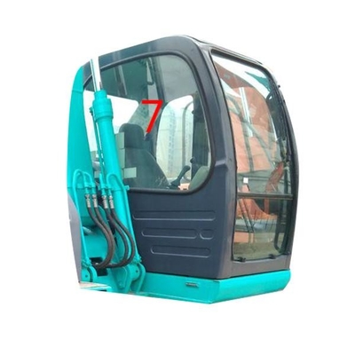 Vidrio de encargo Mini Excavator Glass verde del parabrisas del lado derecho KOBELCO