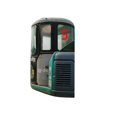 Excavador lateral de doblez Windshield de Window Glass Back del excavador verde resistente