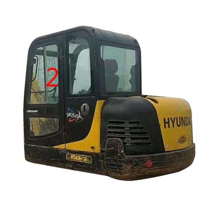 El excavador Door Window Replacement de HYUNDAI R60-7 salió de la posición lateral recta NO.2