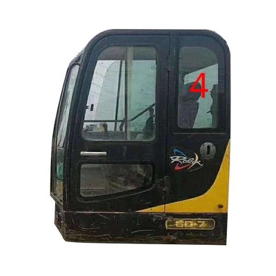Vidrio del taxi del parabrisas para la posición lateral trasera NO.4 de la puerta izquierda de los cavadores