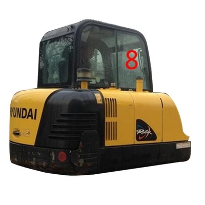 Excavador blanco Glass Replacement de HYUNDAI Front Glass Right Side Position No.8