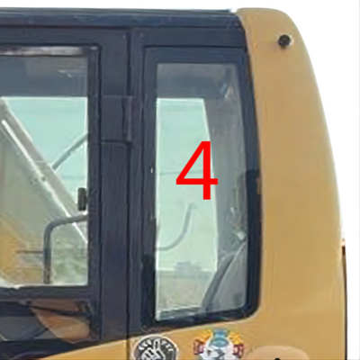 Posición posterior NO.4 de la puerta izquierda del parabrisas E320D CAT Excavator Window Replacement RoHS