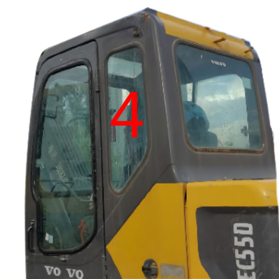 El vidrio de la ventana del parabrisas de EW55C VOLVO izquierda a puerta la posición posterior NO.4
