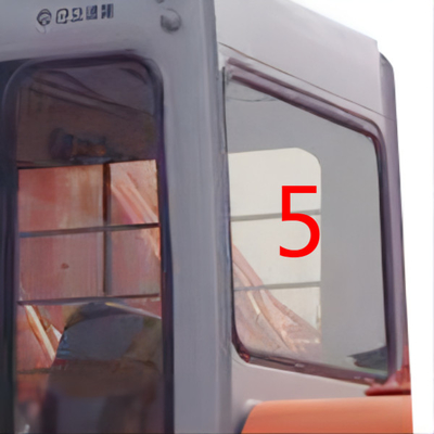 OEM del lado trasero NO.5 de Door Window Replacement del excavador de 750m m