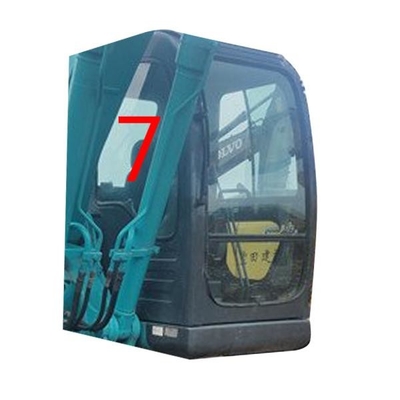 El parabrisas de la posición NO.7 de Glass Right Side del excavador de SK-6 SK-8 SK230-6 KOBELCO moderó el vidrio