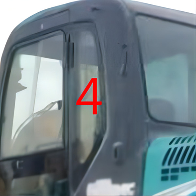 El vidrio posterior del parabrisas de la puerta izquierda de SK-8 SK-6 SK230-6 moderó