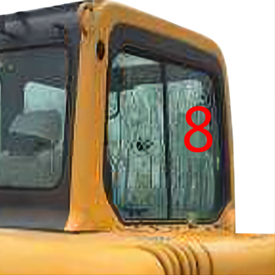 Posición No.8 de Windshield Right Side del excavador de RoHS Volvo