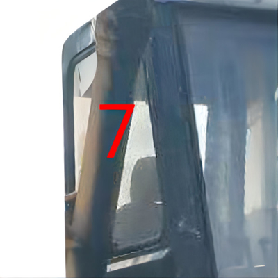 OEM de Windscreen Replacement SUMITOMO del excavador del lado derecho
