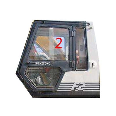 El parabrisas de la puerta izquierda moderó el reemplazo de cristal SUMITOMO SH280 S280