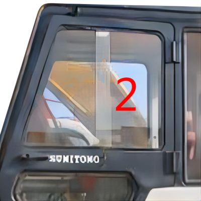 El parabrisas de la puerta izquierda moderó el reemplazo de cristal SUMITOMO SH280 S280