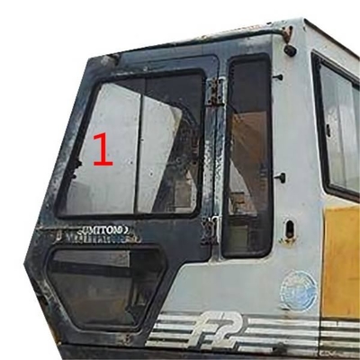 Puerta izquierda moderada parabrisas de la construcción de SH280 S280 del taxi de cristal de la máquina