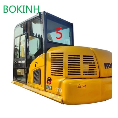 Lado trasero NO.5 del vidrio del taxi del parabrisas PC60-8 PC70-8 KOMATSU