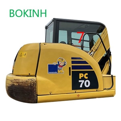 Posición lateral No.7 de Window Replacement Right del excavador de PC60-8 PC70-8 KOMATSU vidrio grande