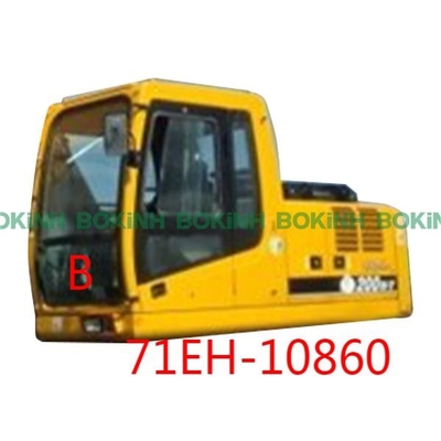 Excavador Cab Window Tempered de 71EH-10860 HYUNDAI Front Glass Down Position B